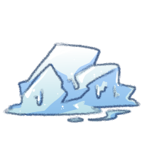 Melting Ice Crystal